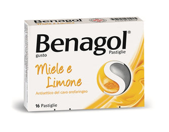 Benagol miele-limone (16 pastiglie)