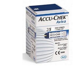 Accu-chek aviva (25 strisce)