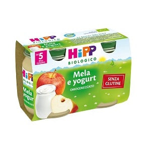Hipp bio omog mela-yogurt (2x125g)