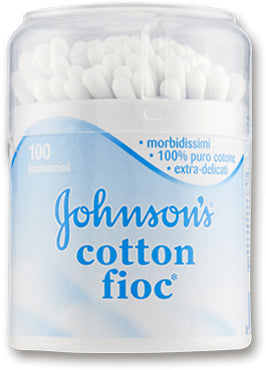 Johnsons baby cotton fioc100pz