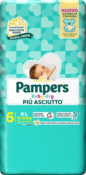 Pampers bd downcount xl 13pz