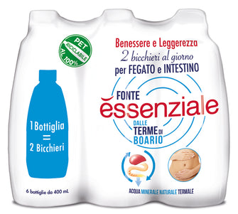 Fonte essenziale pet 6x400ml