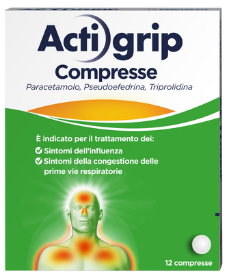 Actigrip*12cpr 2,5+60+500mg