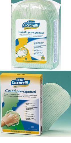 Ciccarelli guanto pre-saponato (10 pz)