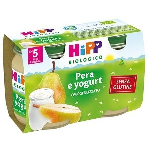 Hipp bio omog pera-yogurt (2x125g)