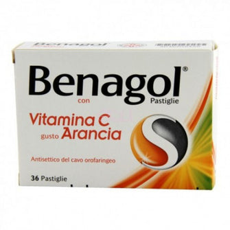 Benagol vitamina c 36 pastiglie (arancia)