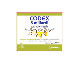 Codex*30cps 5mld 250mg