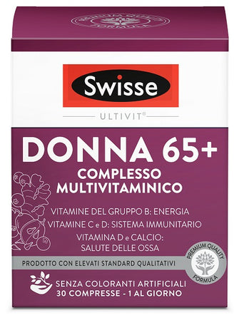 Swisse donna 65+ multivit30cpr