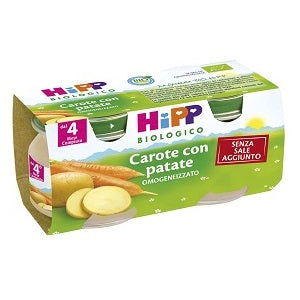 Hipp bio omog carote-patate (2x80g)