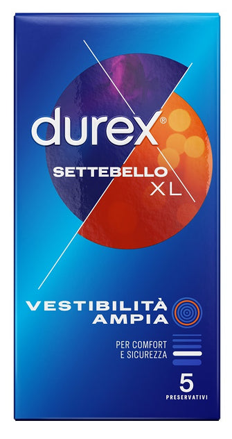 Durex settebello xl 5pz