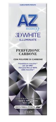 Az 3d white dentif ill carbone