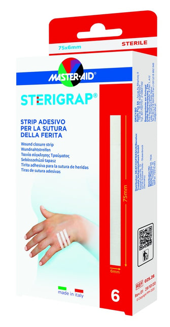 M-aid sterigrap strip ad75x6mm