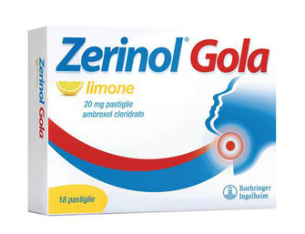 Zerinol Gola Limone (18 Pastiglie)
