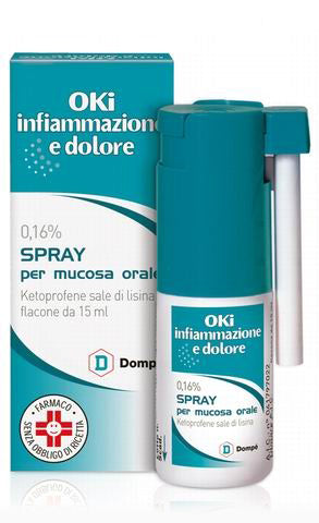 Oki Infiammazione e Dolore Spray (15ml)